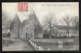 102  - Tuffé - Donjon Du Château De Chéronne -  Circulé En 1906. - Tuffe
