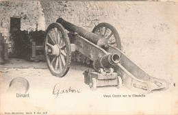 BELGIQUE - Dinant - Vieux Canon Sur La Citadelle - Carte Postale Ancienne - Dinant