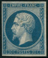 * N°14B 20c Bleu, Type II - TB - 1853-1860 Napoleone III