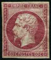 ** N°17B 80c Rose - TB - 1853-1860 Napoleone III