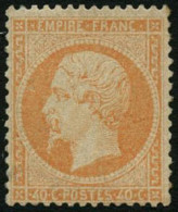 * N°23 40c Orange - TB - 1862 Napoleone III