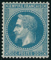 ** N°29B 20c Bleu, Type II Pièce De Luxe - TB - 1863-1870 Napoléon III. Laure