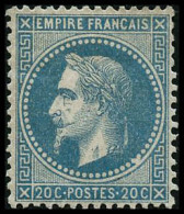 * N°29B 20c Bleu, Type II - TB - 1863-1870 Napoléon III Lauré