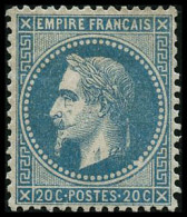 * N°29B 20c Bleu, Type II - TB - 1863-1870 Napoléon III. Laure