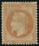 ** N°31 40c Orange, Signé Brun - TB - 1863-1870 Napoléon III. Laure