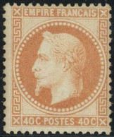 ** N°31 40c Orange, Signé Calves Et JF Brun - TB - 1863-1870 Napoleone III Con Gli Allori
