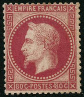 * N°32 80c Rose - B - 1863-1870 Napoleon III With Laurels