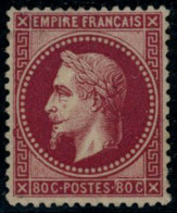 ** N°32d 80c Rose Vif, Pièce De Luxe  - TB - 1863-1870 Napoléon III. Laure