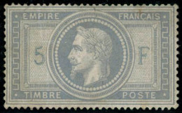 ** N°33 5F Empire, Quelques Froissures De Gomme, Qualité Standard - B - 1863-1870 Napoléon III Con Laureles