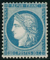 ** N°37 20c Bleu - TB - 1870 Belagerung Von Paris