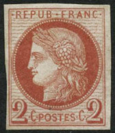 ** N°51c 2c Rouge-brun ND - TB - 1871-1875 Ceres