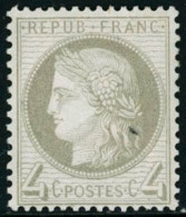 ** N°52 4c Gris - TB - 1871-1875 Ceres