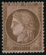 ** N°54 10c Brun S/rose - TB - 1871-1875 Ceres