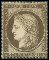 ** N°56 30c Brun - TB - 1871-1875 Ceres