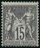 ** N°66 15c Gris - TB - 1876-1878 Sage (Tipo I)