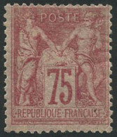 ** N°81 75c Rose - TB - 1876-1898 Sage (Type II)