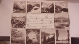 SUISSE Switzerland  1937 LUCERNE LE LAC DES 4  CANTONS - Cuadernillos Turísticos