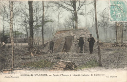 Boissy St Léger * Route De Yerres à Limeil * Cabane De Bucherons * Métier Bois * Chasseurs Chasse Hunt Hunting - Boissy Saint Leger