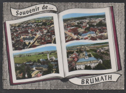 BRUMATH - BAS RHIN - 67 / 1965 CPSM 4 VUES VOYAGEE  (ref CP954) - Brumath