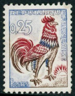 ** N°1331d 25c Coq Fluo - TB - Autres & Non Classés