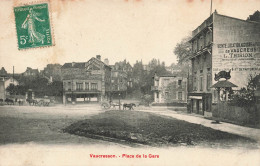 FRANCE - Vaucresson - Place De La Gare - Carte Postale Ancienne - Otros & Sin Clasificación