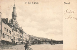BELGIQUE - Dinant - Le Quai De La Meuse - Carte Postale Ancienne - Dinant