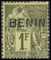 * N°13 1F Vert-olive, Signé Calves - TB - Other & Unclassified