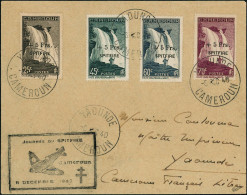 Lettre N°236/9 Les 4 Val S/lettre, Cachet D'arrivée Au Verso, RARE - TB - Autres & Non Classés