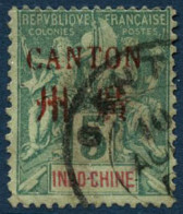 Obl. N°4 5c Vert-foncé - TB - Other & Unclassified