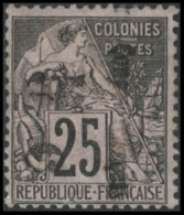 ** N°4a 5c S/25c Noir S/rose Surcharge Vertical, Signé Brun - TB - Other & Unclassified