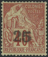 ** N°3 25 Sur 40c Rouge-orange, Pièce De Luxe Signé Brun, RARE - TB - Altri & Non Classificati