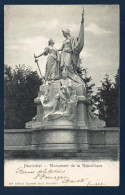 Neuchâtel. Monument De La République (1er Mars 1848- A. Heer Et A. Meyer). Inauguré Le 11 Juillet 1898. 1906 - Neuchâtel