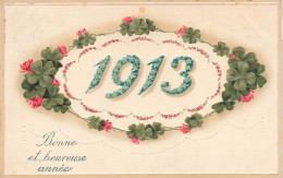 FÊTES ET VOEUX - Nouvel An - Bonne Et Heureuse Année 1913 - Chance - Carte Postale Ancienne - Año Nuevo