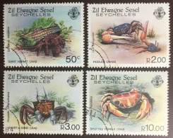 Seychelles Zil Elwagne Sesel 1984 Crabs FU - Crustaceans