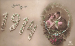 FÊTES ET VOEUX - Nouvel An - Bonne Année 1914 - Un Couple Dans Un Cadre - Carte Postale Ancienne - Neujahr