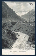 Uri. Göschenen. Dammagletscher. Glacier Damma. Panorama Du Village Avec L'église Maria Himmelfahrt. 1907 - Göschenen