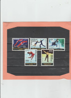 Rep. Centrafricana 1976- "Giochi Olimpici Invernali Innsbruck '76" - Serie Used - Hiver 1976: Innsbruck