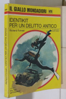 I116912 Classici Giallo Mondadori 1470 - Identikit Per Un Delitto Antico - 1977 - Policiers Et Thrillers
