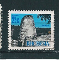 N° 184 Fortifications Timbre Stamp Rhodésie (1970) Oblitéré  Grande-Bretagne (ex-colonies & Protectorats) - Rhodesien (1964-1980)