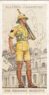 Military Uniforms British Empire 1938 -  Players Cigarette Card - 5 The Rhodesia Regt - Player's