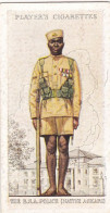 Military Uniforms British Empire 1938 -  Players Cigarette Card - 7 Askari, British South Africa Police - Player's