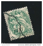 N° 111 Type Blanc 5ct Verts 1925 Timbre France Oblitéré - 1900-29 Blanc