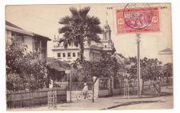 Carte Postale Dakar Sénégal Afrique Occidentale Française Gand Belgique - Storia Postale