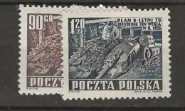 1951 MNH  Poland, Mi 715-16 Postfris** - Neufs