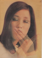 Asian Woman Sending Kisses 3 D Lenticular Postcard - Asien