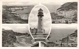 ROYAUME UNI - Angleterre - Greetings From Flamborough - Light House, North Landing - Carte Postale Ancienne - Altri & Non Classificati