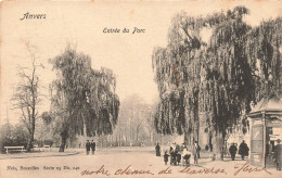 BELGIQUE - Anvers - L'entrée Du Parc -  Carte Postale Ancienne - Antwerpen