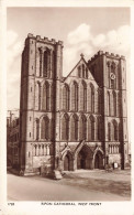ROYAUME UNI - Angleterre - Yorkshire -Ripon Cathdral, West Front - Carte Postale Ancienne - Otros & Sin Clasificación