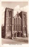 ROYAUME UNI - Angleterre - Yorkshire -Ripon Cathdral, West Front - Carte Postale Ancienne - Altri & Non Classificati