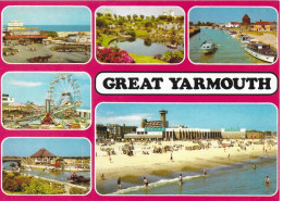 SCENES FROM GREAT YARMOUTH, NORFOLK, ENGLAND. UNUSED POSTCARD   Zq2 - Great Yarmouth